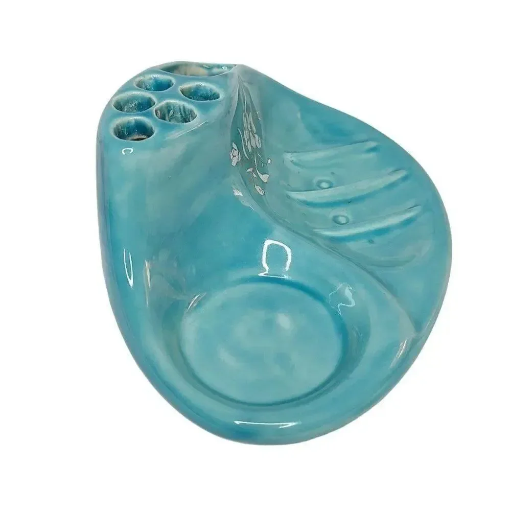 Vitrex Bath Accessories, Vintage 80s Toothbrush Soap Dish Cup Holder Combo Tray